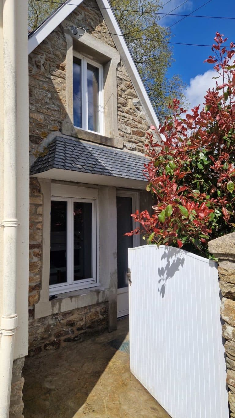 Percement pour une nouvelle fenetre 1 - Pont-Aven Concarneau